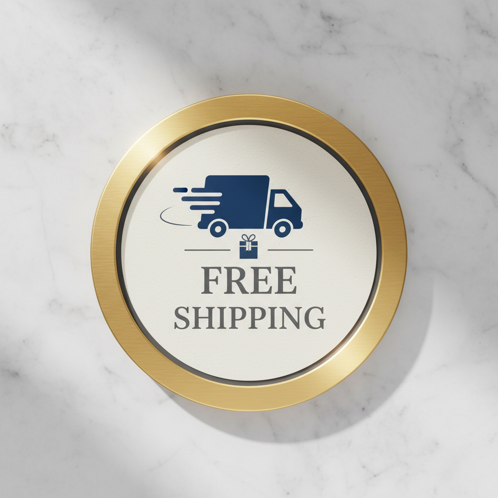 free shipping image in 1:1 size